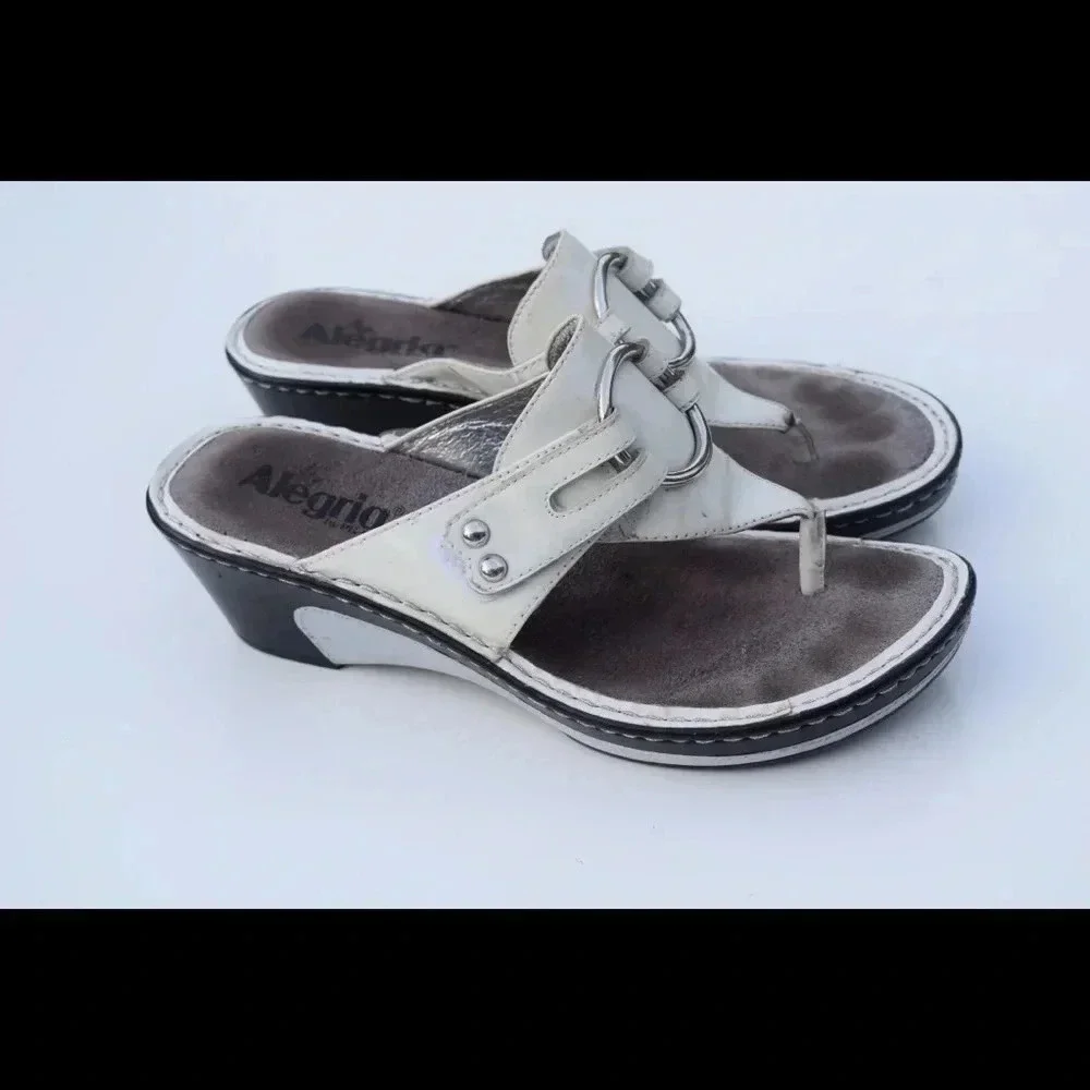 Alegria wedge sandals